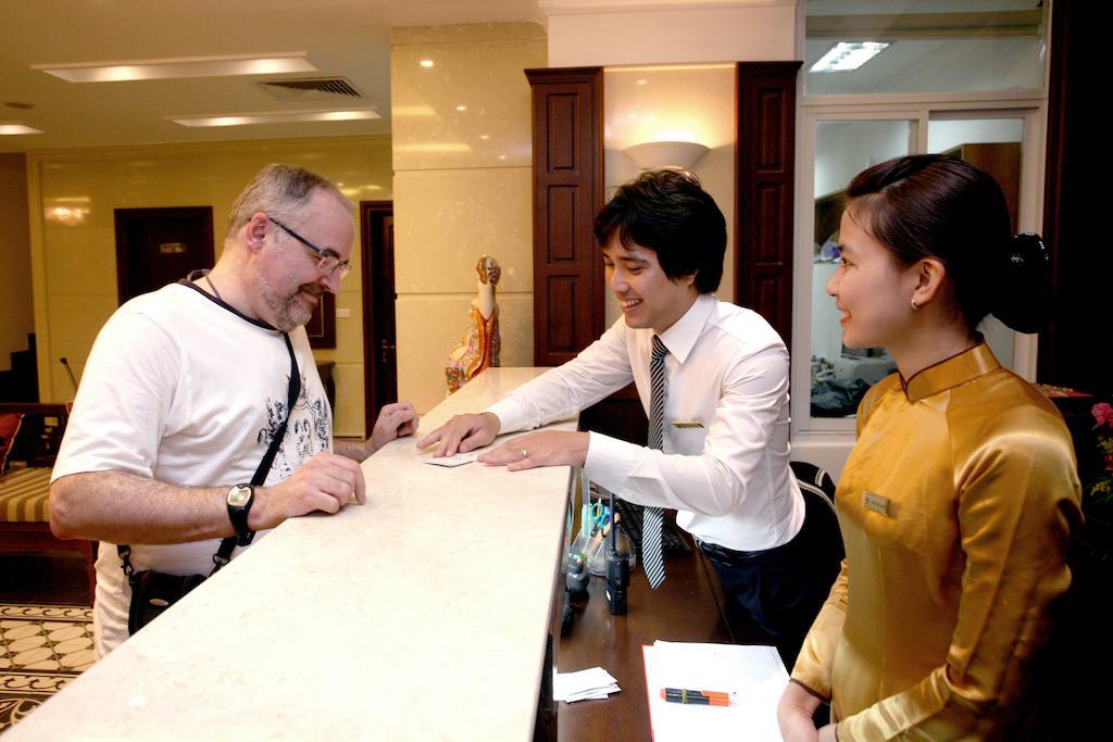 Hanoi Emotion Hotel Interior foto